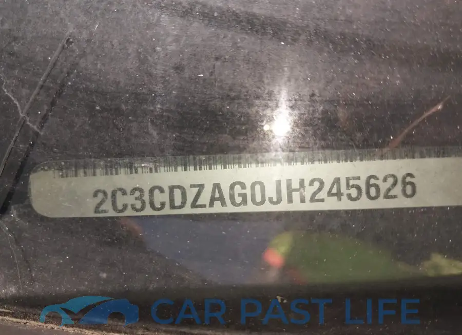 2C3CDZAG0JH245626# 9