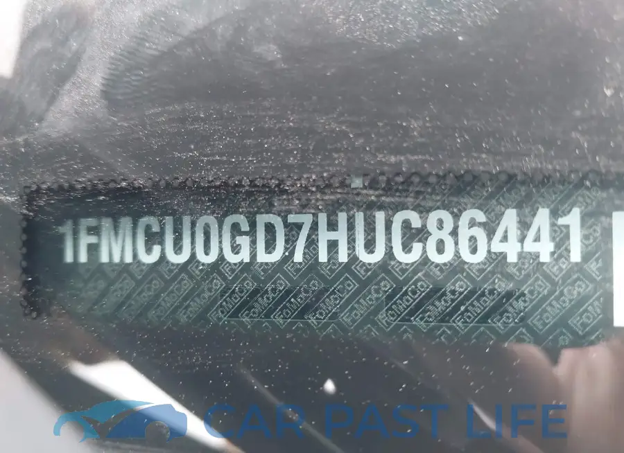 1FMCU0GD7HUC86441# 9