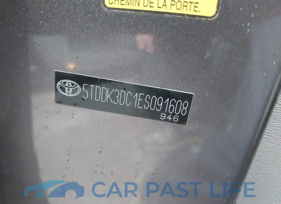 5TDDK3DC1ES091608# 9