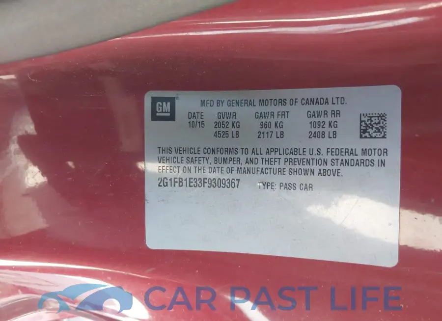 2G1FB1E33F9309367# 9