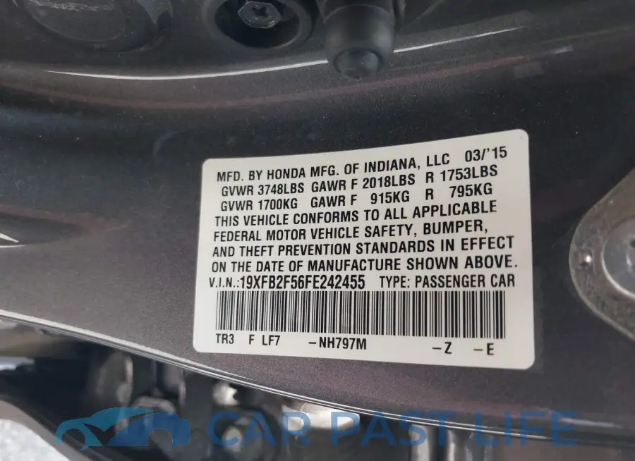 19XFB2F56FE242455# 9