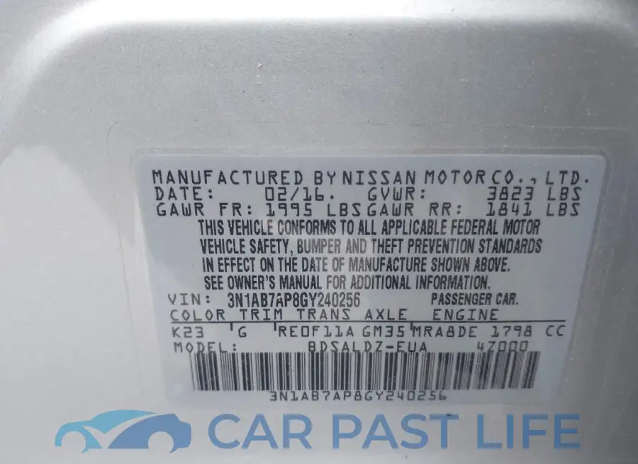 3N1AB7AP8GY240256# 9