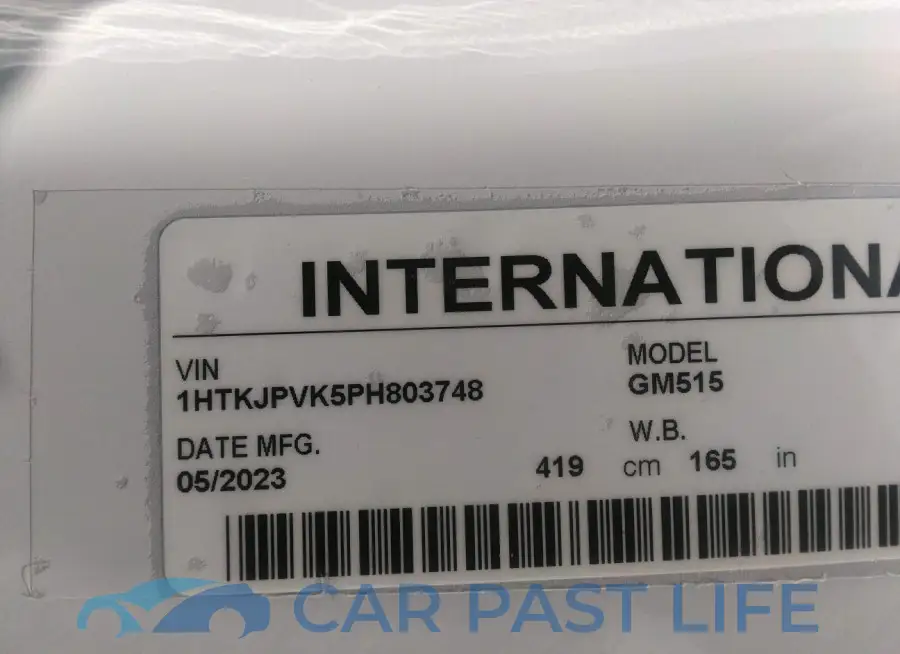 1HTKJPVK5PH803748# 8