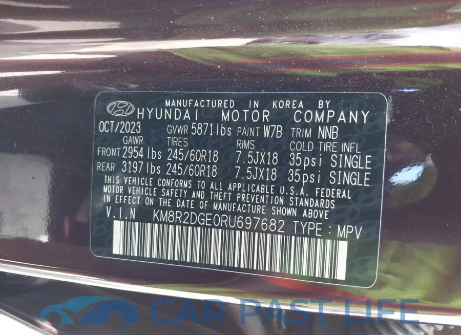 KM8R2DGE0RU697682# 9