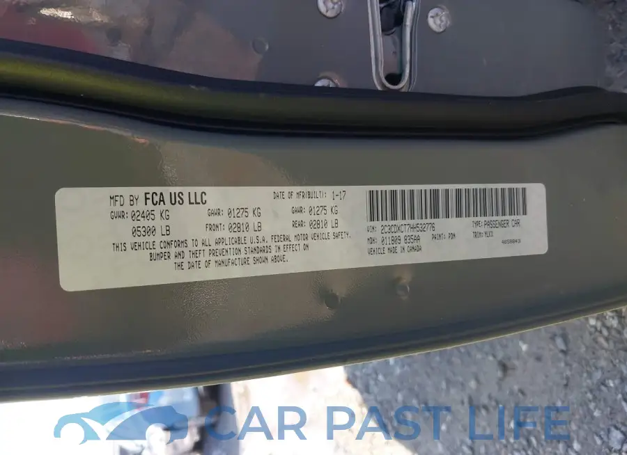2C3CDXCT7HH532776# 9