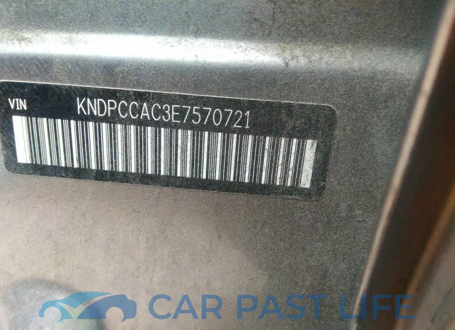 KNDPCCAC3E7570721# 9