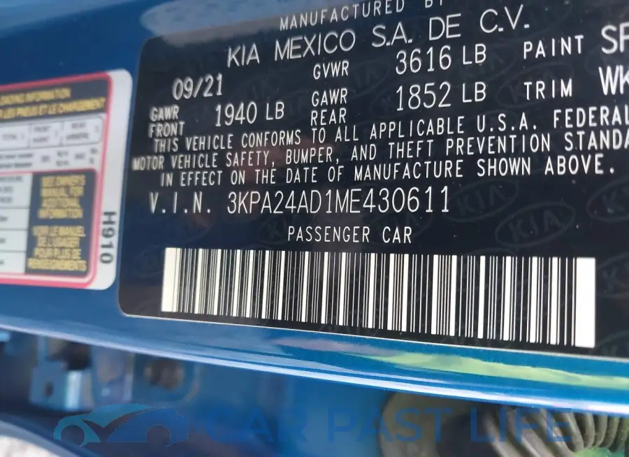 3KPA24AD1ME430611# 9