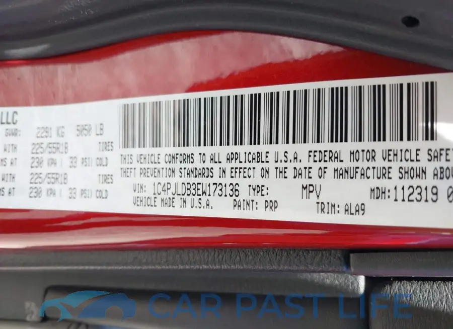 1C4PJLDB3EW173136# 9