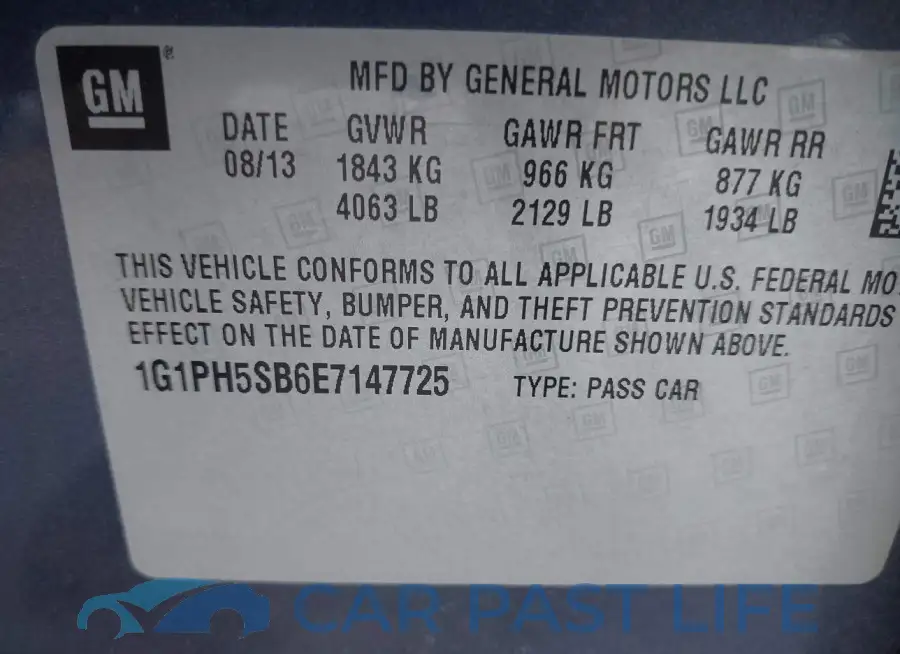 1G1PH5SB6E7147725# 9