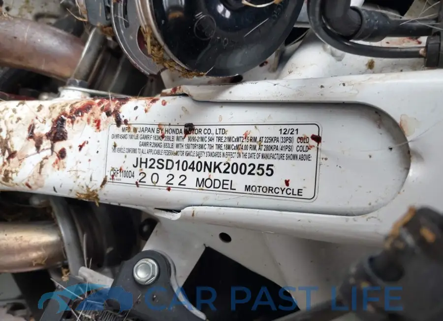 JH2SD1040NK200255# 10