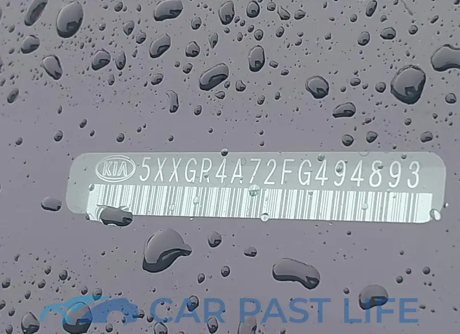 5XXGR4A72FG494893# 9