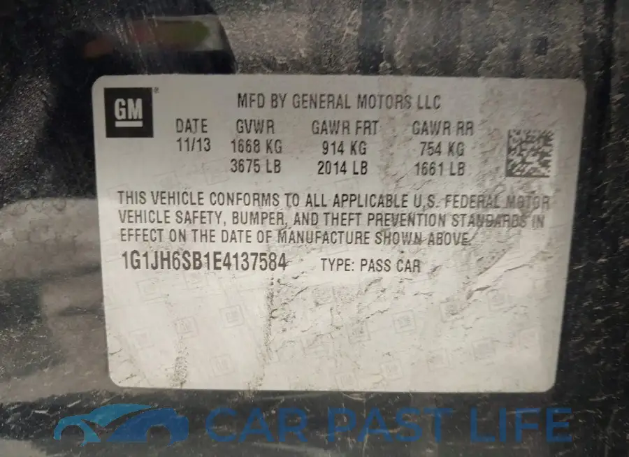 1G1JH6SB1E4137584# 9