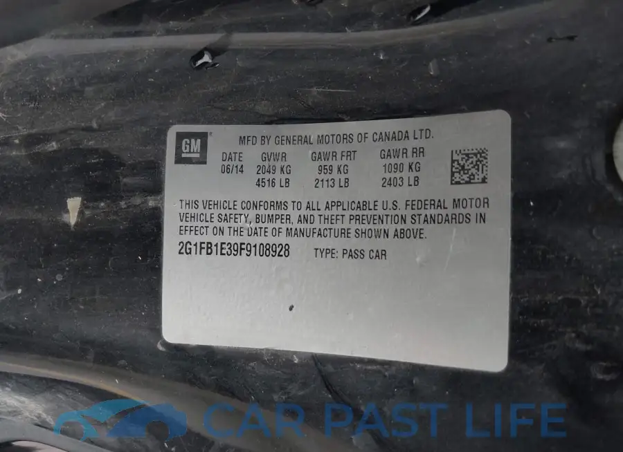 2G1FB1E39F9108928# 9