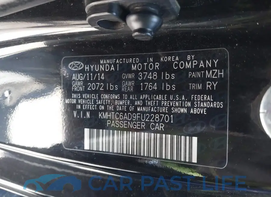 KMHTC6AD9FU228701# 9