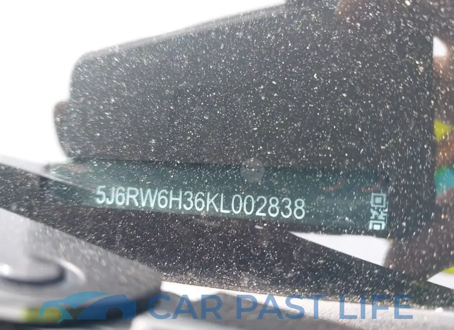 5J6RW6H36KL002838# 9