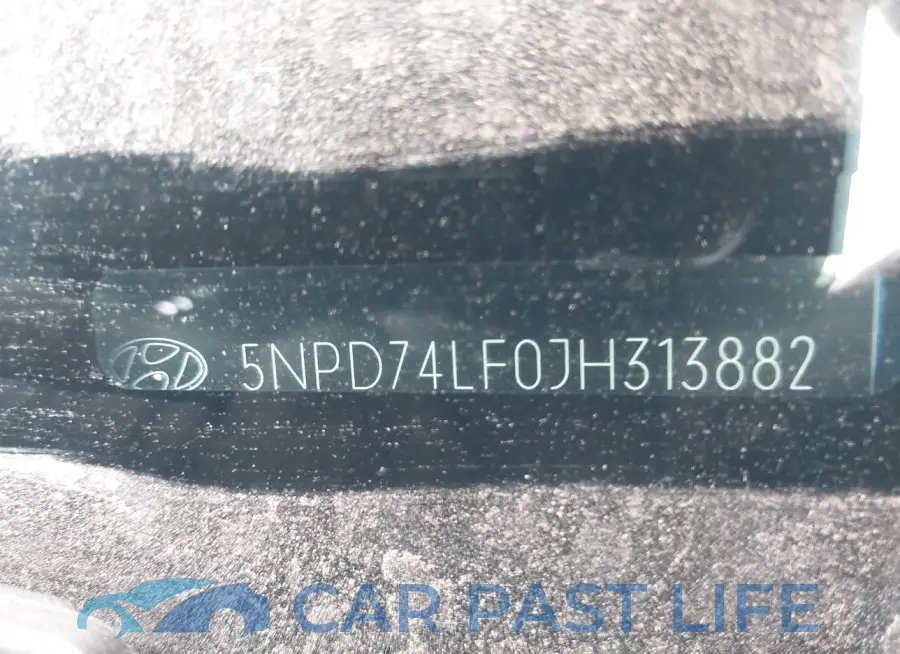 5NPD74LF0JH313882# 9