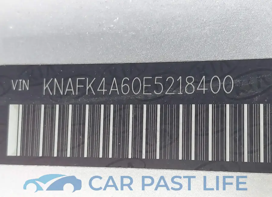 KNAFK4A60E5218400# 9