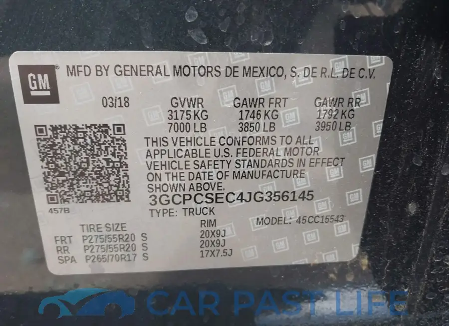 3GCPCSEC4JG356145# 9