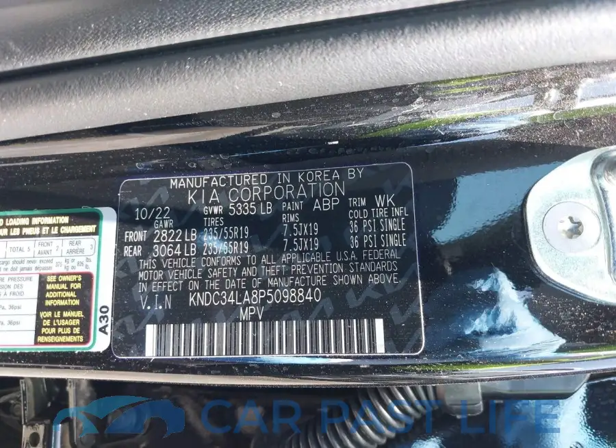 KNDC34LA8P5098840# 9