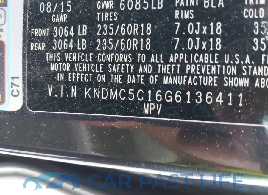 KNDMC5C16G6136411# 9