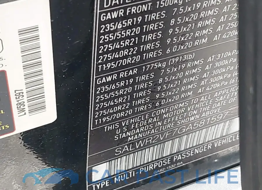 SALWR2VF7GA581597# 9