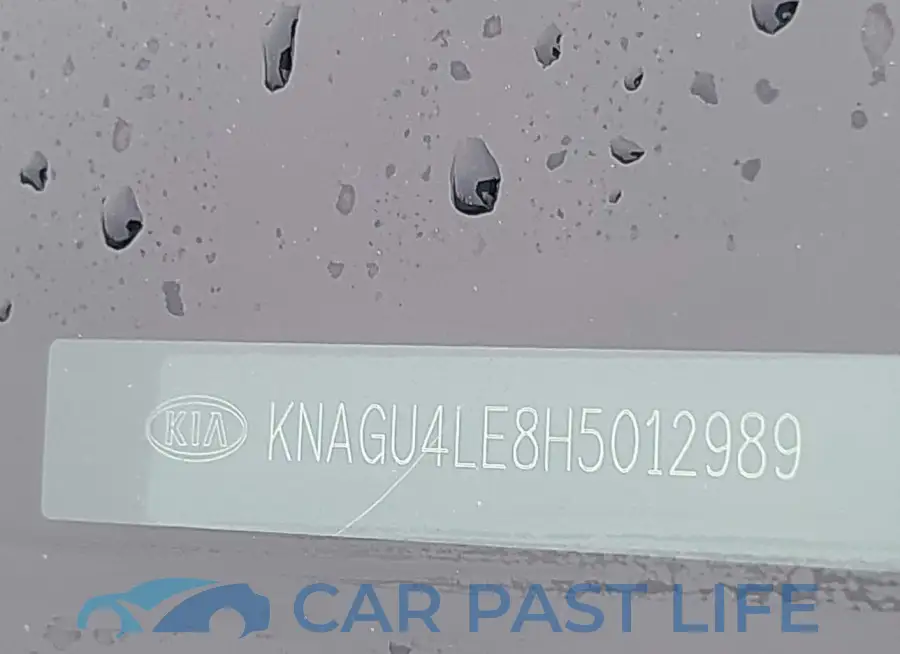 KNAGU4LE8H5012989# 9