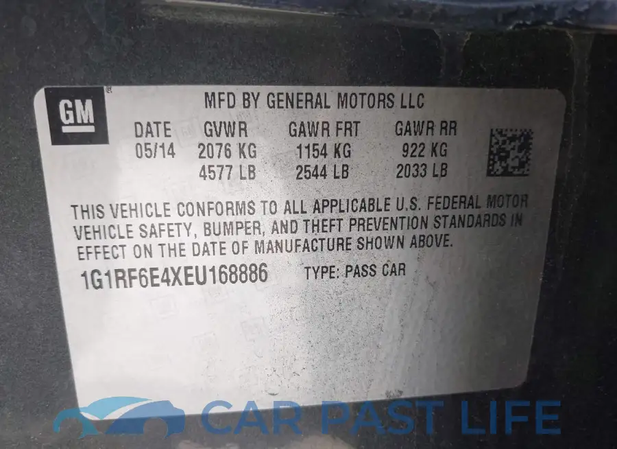 1G1RF6E4XEU168886# 9