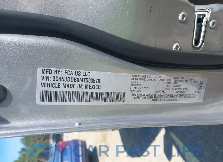 3C4NJDDB8MT503578# 9