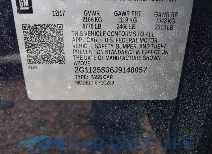 2G1125S36J9148057# 9