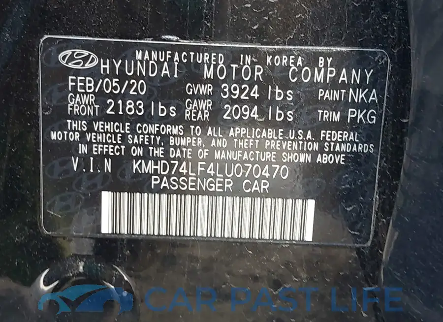 KMHD74LF4LU070470# 9