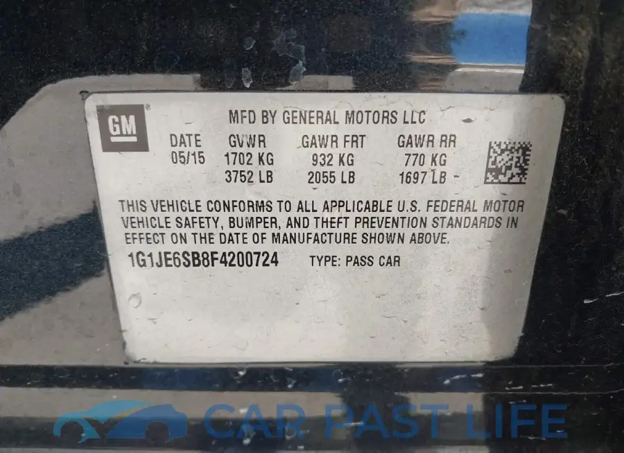 1G1JE6SB8F4200724# 9
