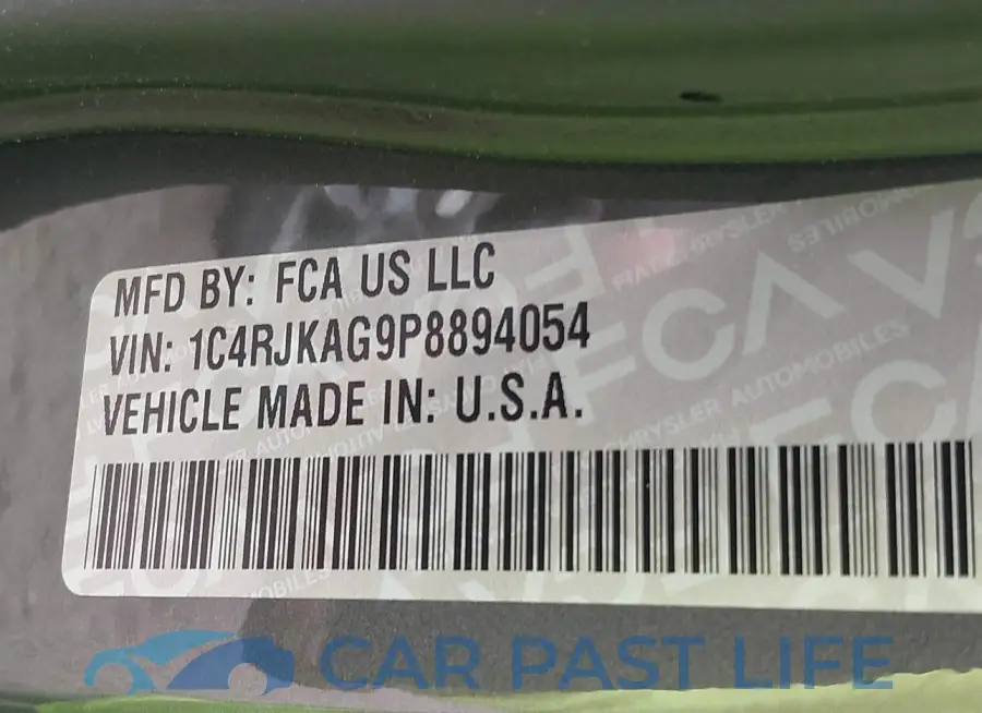 1C4RJKAG9P8894054# 9
