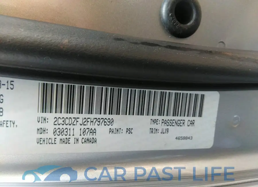 2C3CDZFJ2FH797690# 9