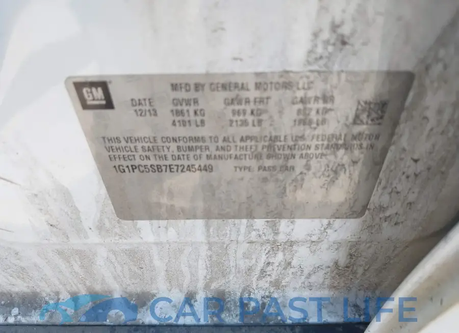 1G1PC5SB7E7245449# 9