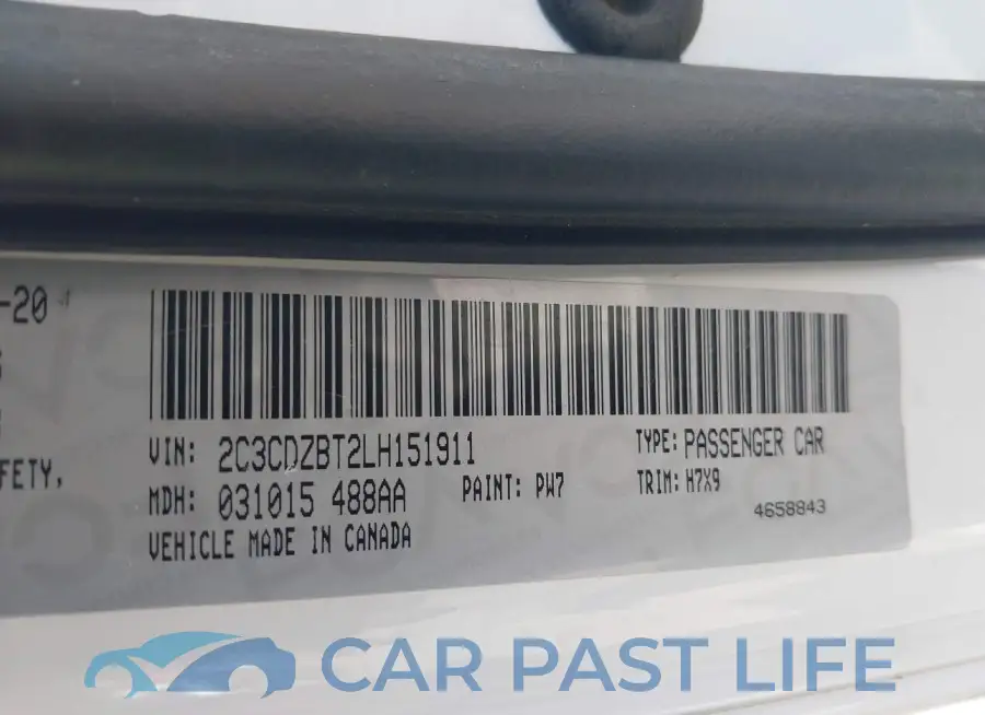 2C3CDZBT2LH151911# 9