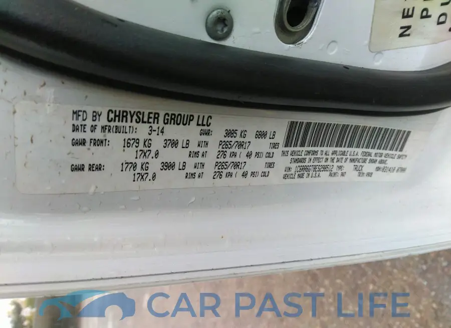1C6RR6GT8ES298512# 9