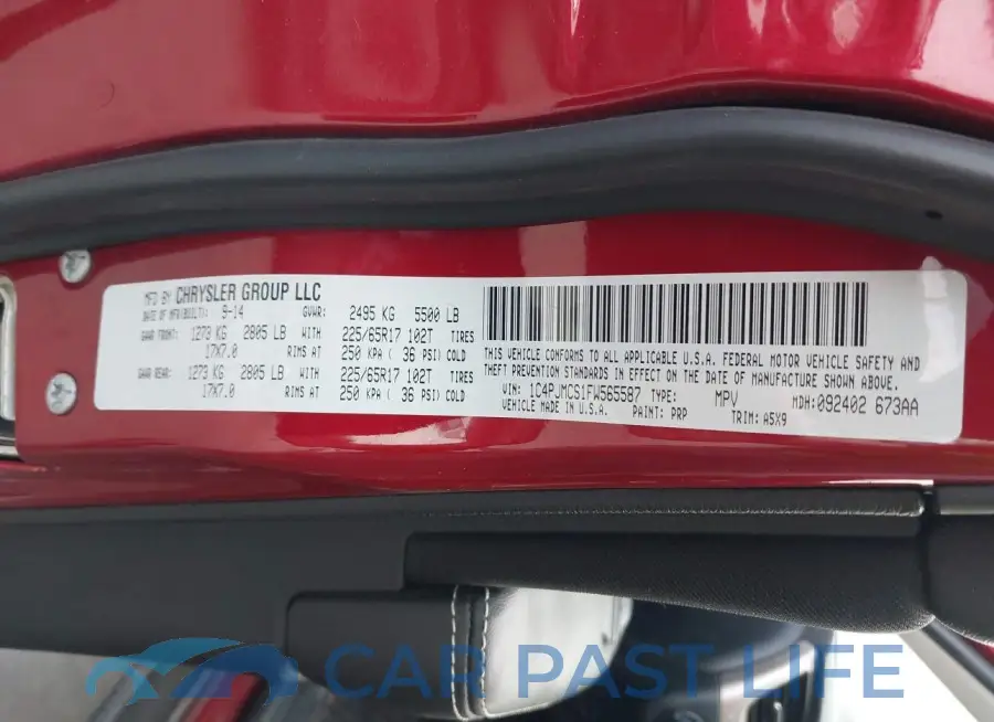 1C4PJMCS1FW565587# 9