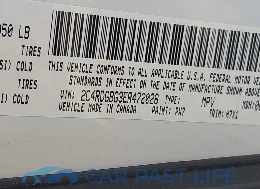 2C4RDGBG3ER472026# 9