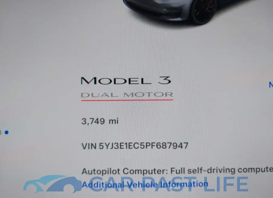 5YJ3E1EC5PF687947# 15