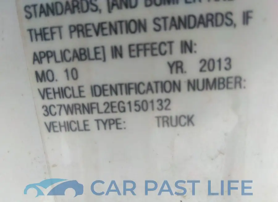 3C7WRNFL2EG150132# 8