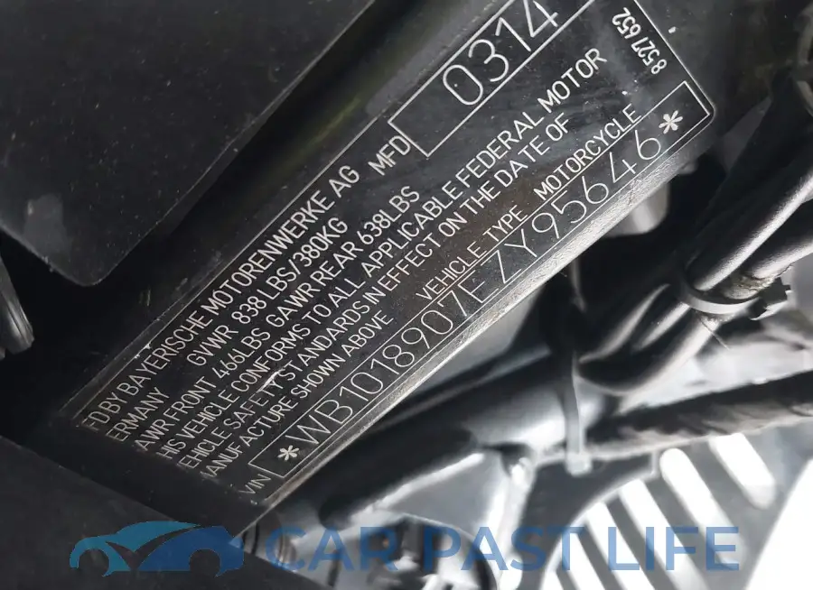 WB1018907EZY95646# 10