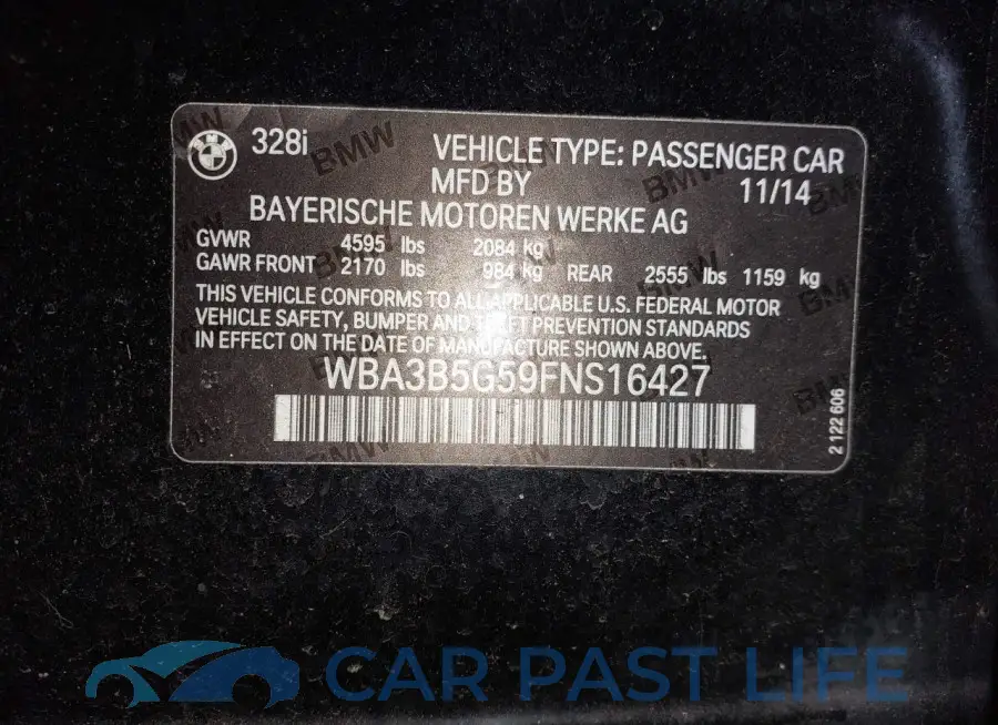 WBA3B5G59FNS16427# 9