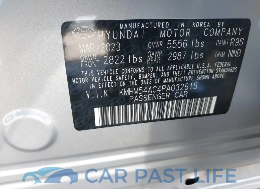 KMHM54AC4PA032615# 9
