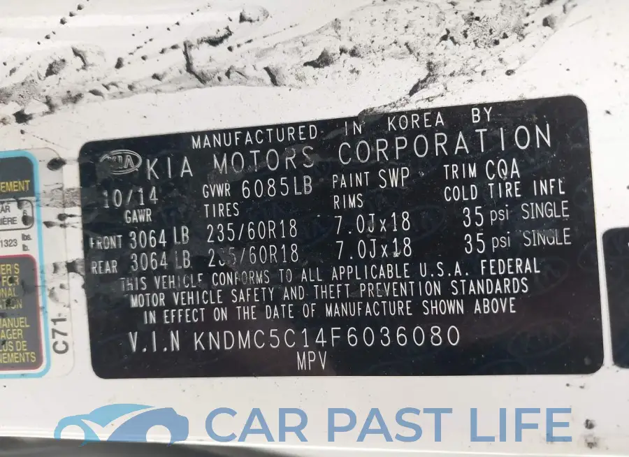 KNDMC5C14F6036080# 9