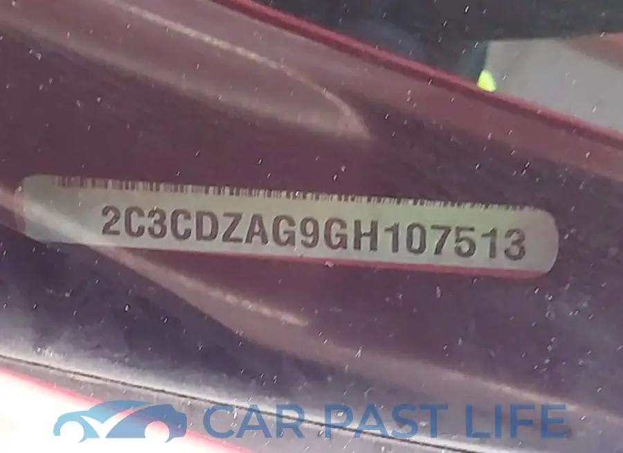 2C3CDZAG9GH107513# 9