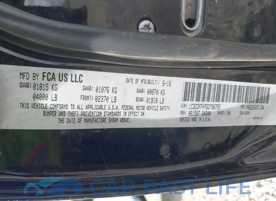 1C3CDFFH7GD796755# 9
