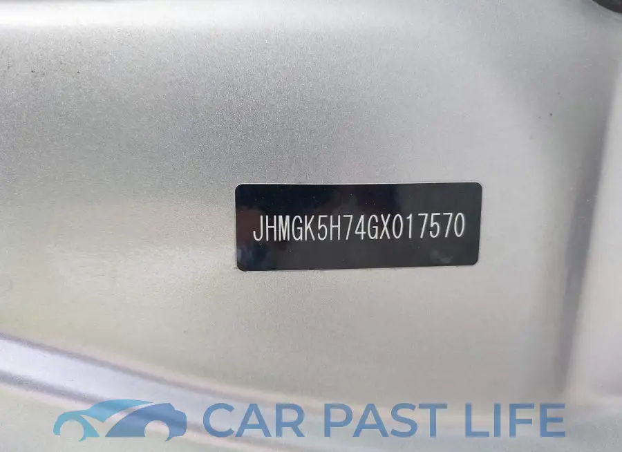 JHMGK5H74GX017570# 9