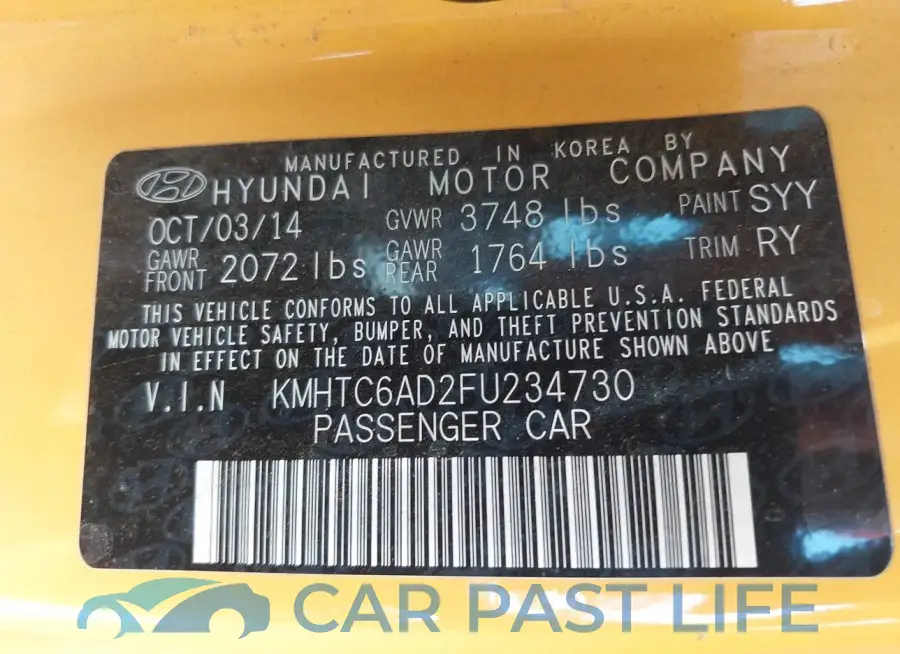 KMHTC6AD2FU234730# 9