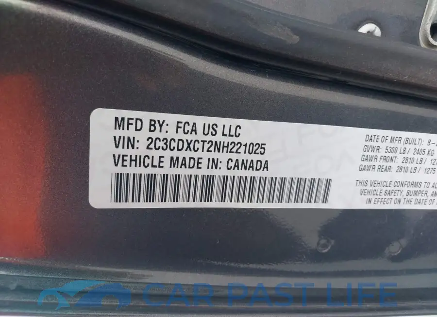 2C3CDXCT2NH221025# 9