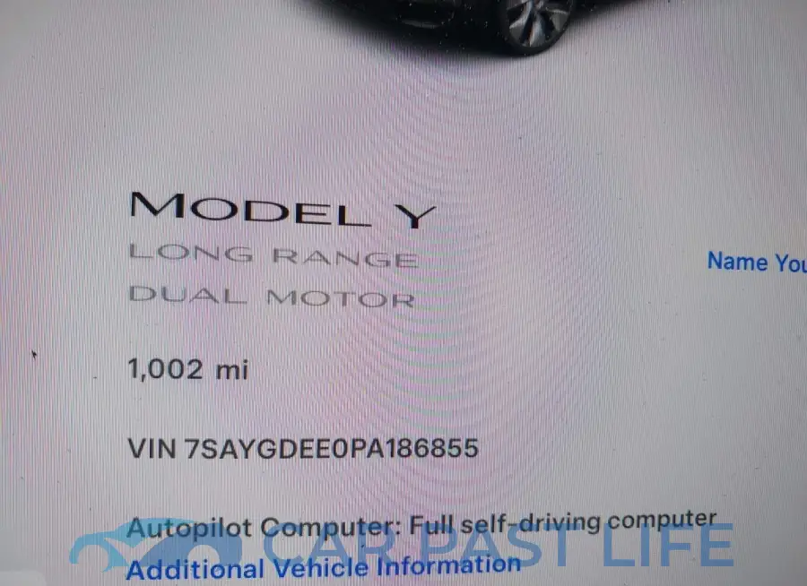 7SAYGDEE0PA186855# 7